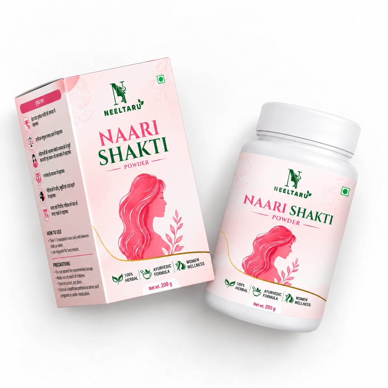 Neeltaru Naari Shakti Powder – Ayurvedic Herbal Blend for Women's Intimate Wellness, Energy & Immunity - Image 4