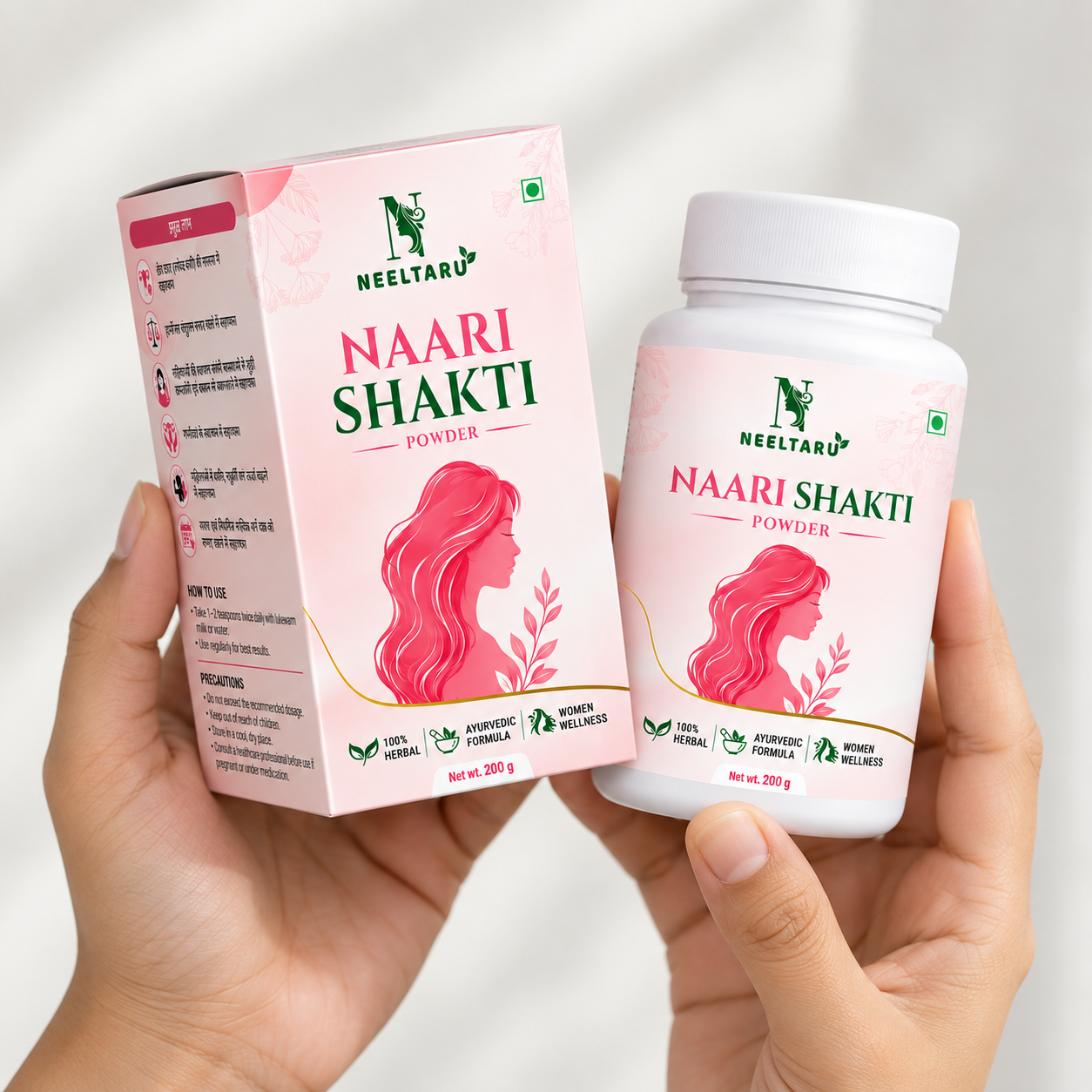 Neeltaru Naari Shakti Powder – Ayurvedic Herbal Blend for Women's Intimate Wellness, Energy & Immunity - Image 3