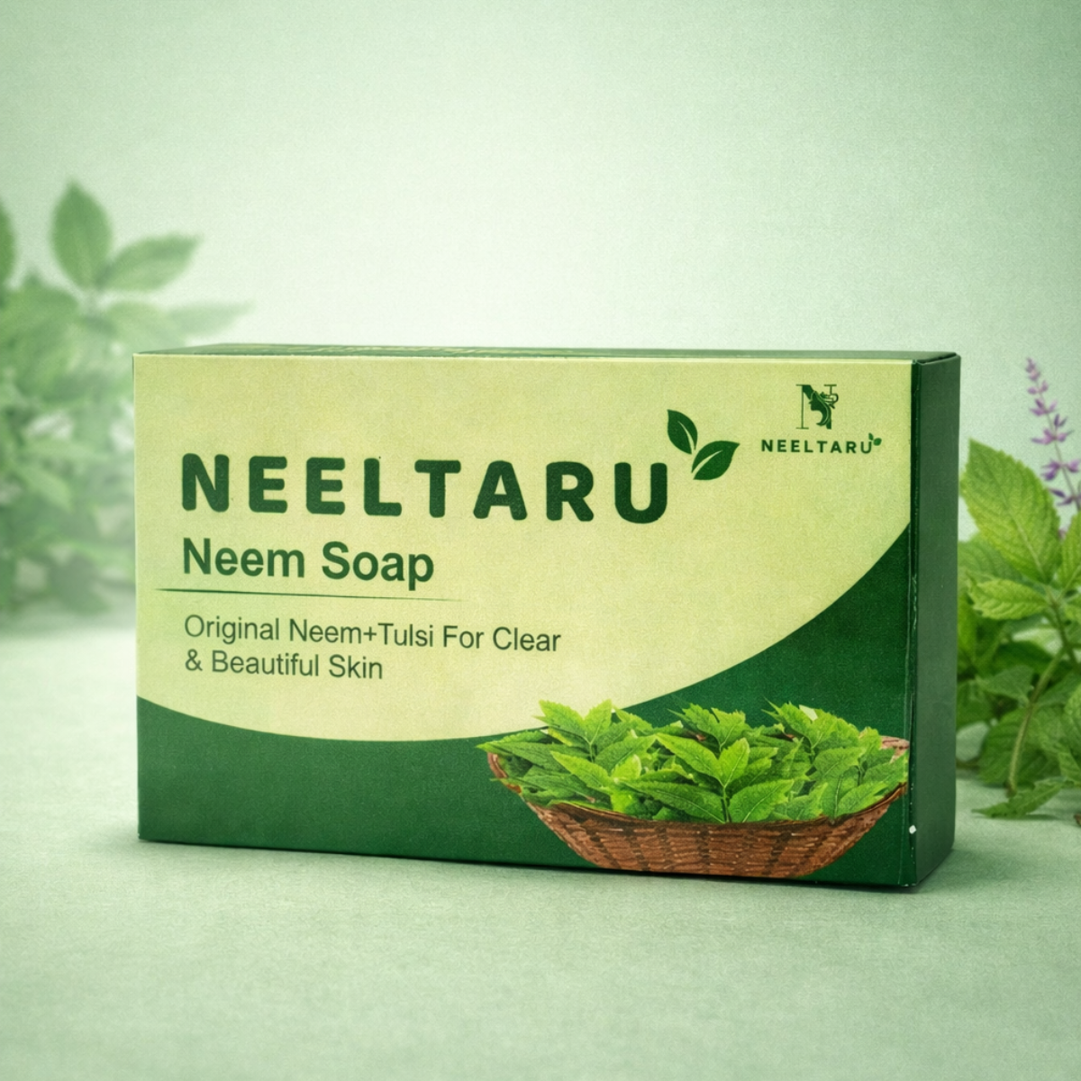 Neeltaru Neem Soap Combo Pack (Buy 4 Get 1 Free) – Ayurvedic Neem Soap for Clear, Clean & Healthy-Looking Skin - Image 2